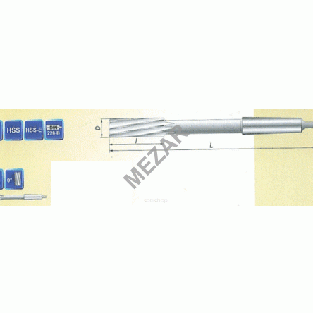 FENES DIN 208-A Rozwiertaki maszynowe wykańczaki trzpieniowe z chwytem stożkowym Morse'a