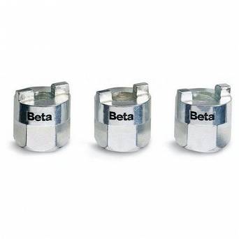 BETA 1557/S3 Komplet 3-ech nasadek do nakrętek mocujących amortyzatory