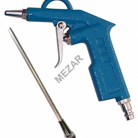Pistolet pneumatyczny do przedmuchiwania krótka + długa dysza (15 cm)