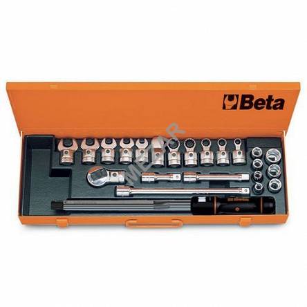BETA 671N/C20  Pokrętło dynamometryczne klikowe 668N/20 z głowicami i akcesoriami  1/2