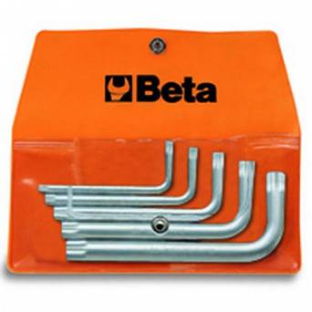 Beta 98XZN/B5 Komplet kluczy trzpieniowych kątowych, profil XZN