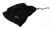 BETA 7985 Komin z mikropolaru, ze sznurkiem pozwalającym na regulację, czarny, może być również używany jako czapka
