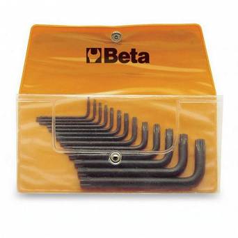 BETA 97TX/B13 Komplet kluczy trzpieniowych, profil TORX